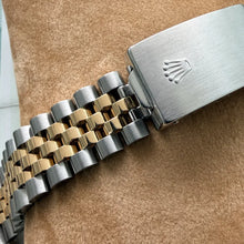 Load image into Gallery viewer, 1986 Rolex Date White Roman Numeral Dial 15053 Jubilee Box + Papers

