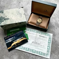 1988 - ROLEX 34mm 57013 Air King Date Jubilee R57013 - Box Papers - Stunning
