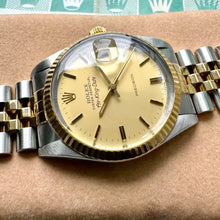 Load image into Gallery viewer, 1988 - ROLEX 34mm 57013 Air King Date Jubilee R57013 - Box Papers - Stunning
