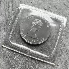 1988 Canada $5 Platinum Maple Fine 1/20 th - Perfectly Sealed