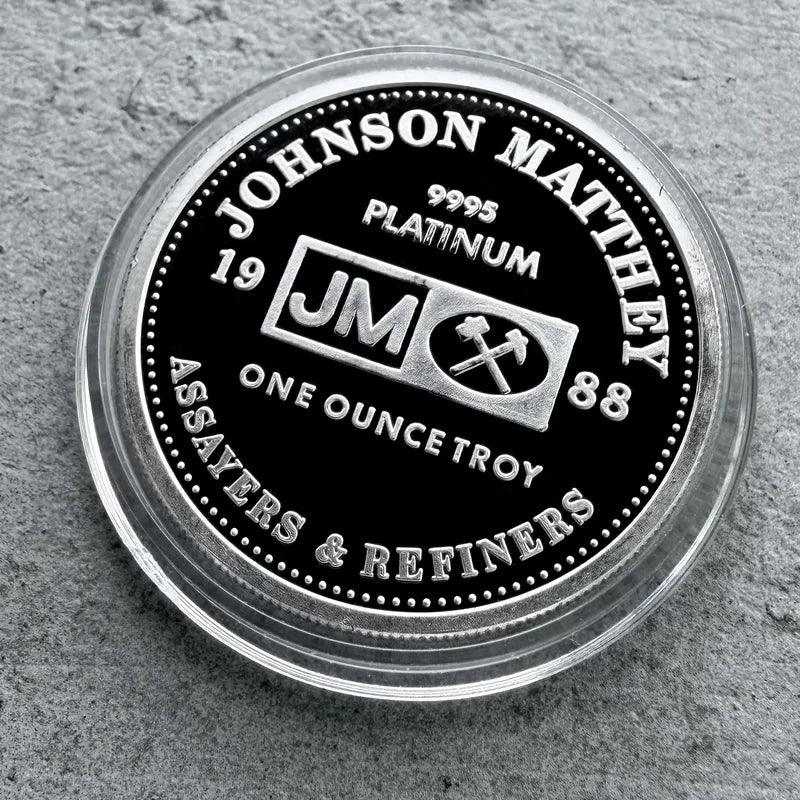 1988 Johnson Matthey Platinum Year of Dragon - 1 oz