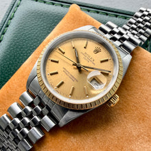 Load image into Gallery viewer, 1989 Rolex Date Dial 15233 Jubilee Box + Birks Papers
