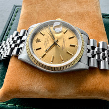 Load image into Gallery viewer, 1989 Rolex Date Dial 15233 Jubilee Box + Birks Papers
