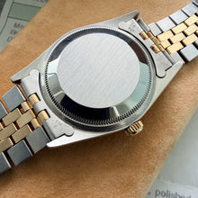 Load image into Gallery viewer, 1989 Rolex Date Dial 15233 Jubilee Box + Service Papers
