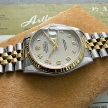 Load image into Gallery viewer, 1989 Rolex Datejust 16233 Jubilee Unpolished - Box and Papers
