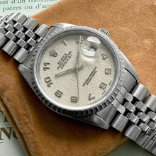Load image into Gallery viewer, 1989 Rolex Datejust Stainless 16220 - Roman Numeral Cream Anniversary Dial
