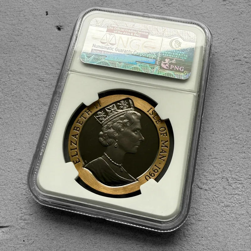 1990 Penny Black High Relief  1 oz Gold Coin Proof - NGC Gem Proof