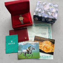 Load image into Gallery viewer, 1990 Rolex Datejust Diamond Dial 69173 - Jubilee band + Box + Papers
