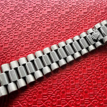 Load image into Gallery viewer, 1990 Rolex President Solid Gold 69069 Factory diamond dial + Ruby Diamond Bezel
