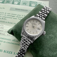 1990 Rolex Date jubilee 69240 – Box Papers – Polished and Serviced!