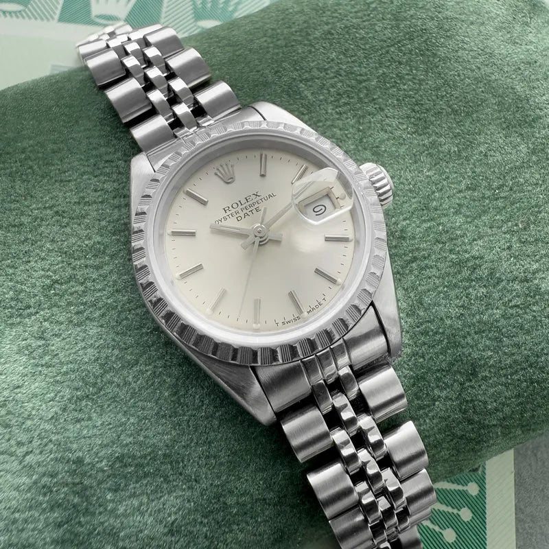 1990 Rolex Date jubilee 69240 – Box Papers – Polished and Serviced!