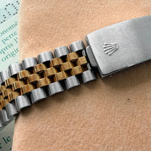 Load image into Gallery viewer, 1991 Rolex Datejust Two Tone champagne dial - Box Papers - Diamond dial!
