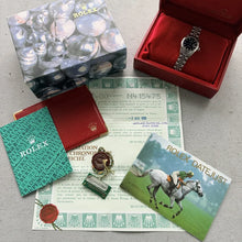Load image into Gallery viewer, 1991 Rolex Datejust jubilee Black Diamond dial - Box Papers NOS - New Old Stock
