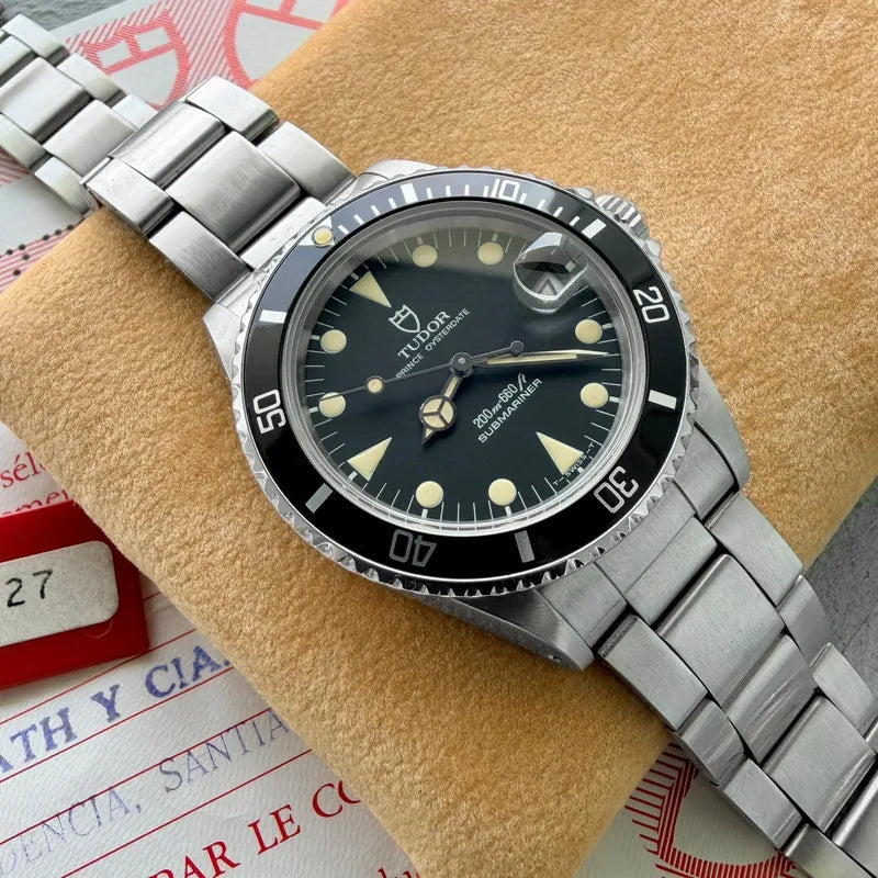 1992 Tudor 36mm Submariner Stainless Steel 75090 - Box + Papers