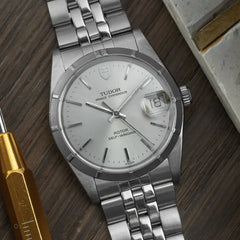 1992 Tudor Prince Oyster Date 74010 Silver Dial Automatic – Serviced