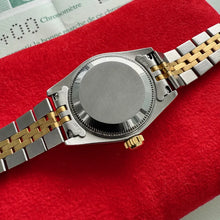 Load image into Gallery viewer, 1995 Rolex Datejust Pyramid Dial 69173 - Jubilee band + Serviced + Box + Papers
