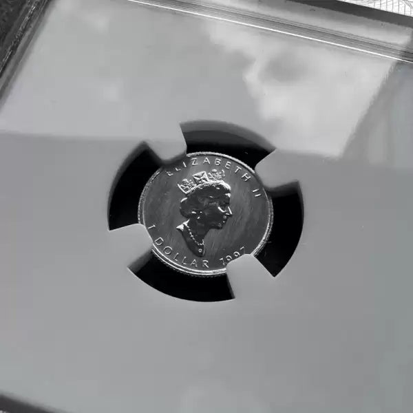 1997 Canada Platinum 1/20th Mapleleaf NGC MS 68