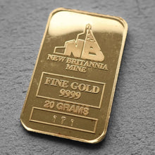 Load image into Gallery viewer, 1998 Johnson Matthey 20 Gram Gold Bar Struck .9999+ - New Britannia Mint
