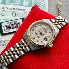 1998 Rolex Datejust Jubilee Dial 69173 - Jubilee band + Box + Papers