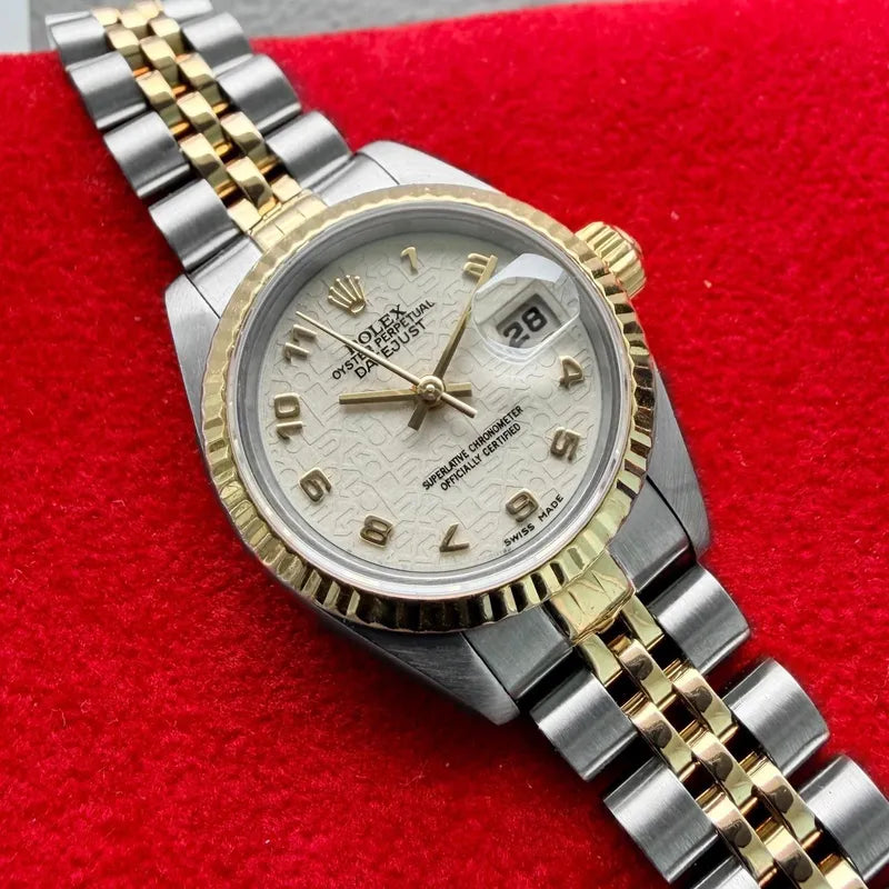 1998 Rolex Datejust Jubilee Dial 69173 - Jubilee band + Box + Papers