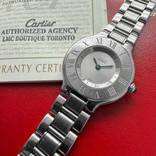 Load image into Gallery viewer, 1998 Cartier Must de Cartier 21 ref 1340 – Serviced + Box and Papers
