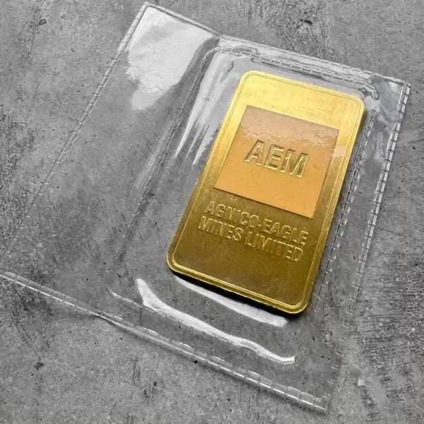 1999 / 2000 Royal Canadian Mint RCM 1 oz Gold Bar .9999 1oz