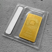 Load image into Gallery viewer, 1999 2000 Royal Canadian Mint RCM 1 oz Gold Bar .9999 1oz Millennium
