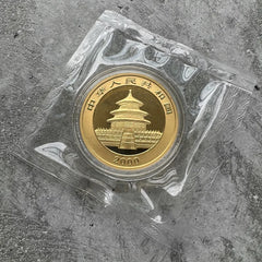 2000 China Gold Panda 1 oz Gold .9999+ Fine 100 Yuan