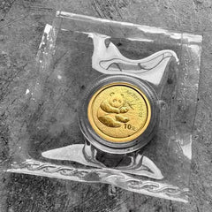 2000 Gold Panda 1/10 oz Gold .9999+ Fine 10 Yuan Sealed