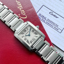 Load image into Gallery viewer, 2000 Cartier Tank Française 2384 – Serviced + Box and Papers
