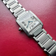Load image into Gallery viewer, 2000 Cartier Tank Française 2384 – Serviced + Box and Papers
