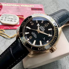 2021 Omega Seamaster Planet Ocean 23263382001001 Box Papers -Solid 18K Rose Gold