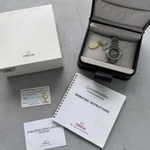 Load image into Gallery viewer, 2001 Omega Speedmaster 32905000 Titanium x33 Mission First – Box and Papers

