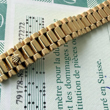 Load image into Gallery viewer, 2001 Rolex Datejust Solid Gold 79178 Box Papers Unpolished - Mother of Pearl
