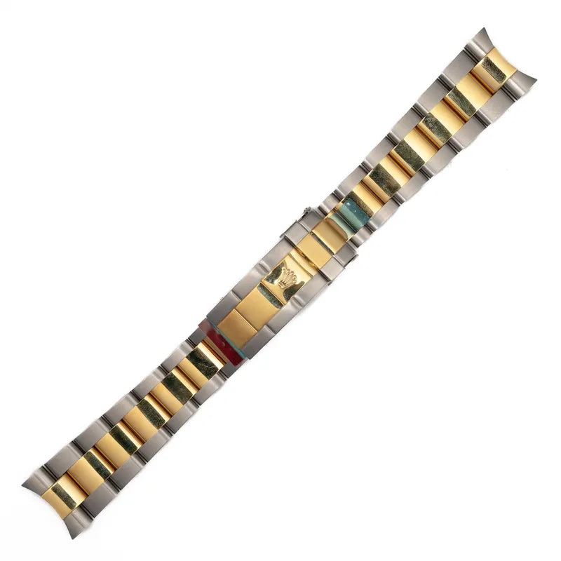 2002 Rolex Bracelet 93253 Gold Two Tone 16613 - with stickers!