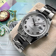 Load image into Gallery viewer, 2002 Rolex President Solid 18k White Gold 118239 - Box Papers + Hangtag
