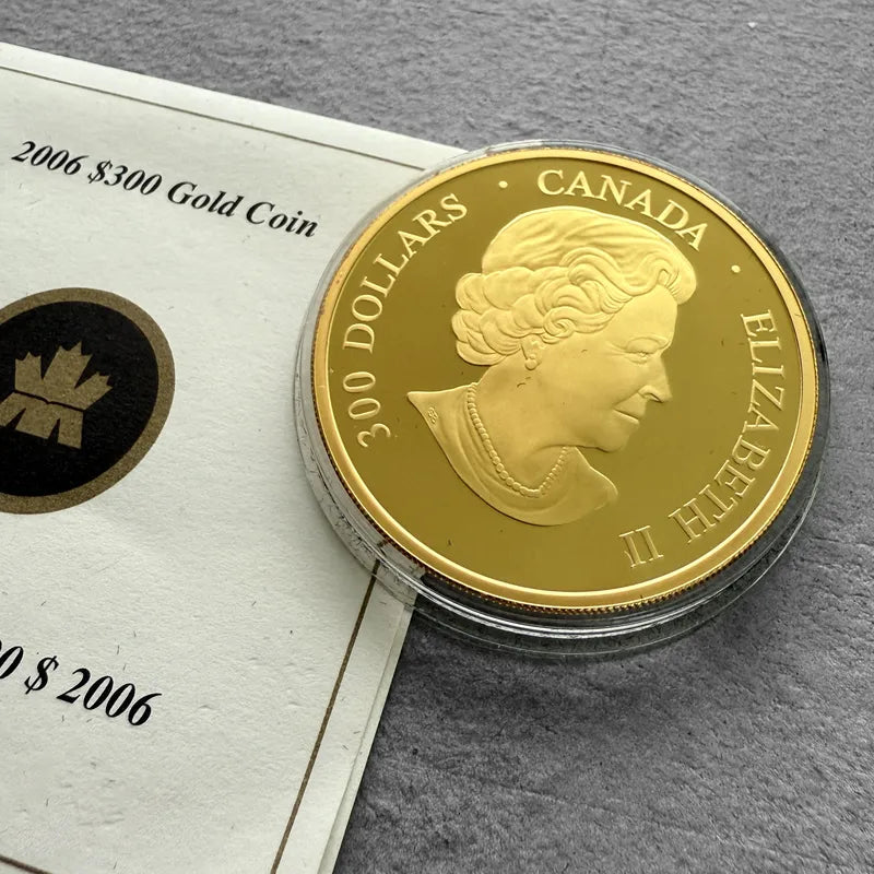 2006 Canada Canadarm Gold Coin $300 Chris Hadfield NASA
