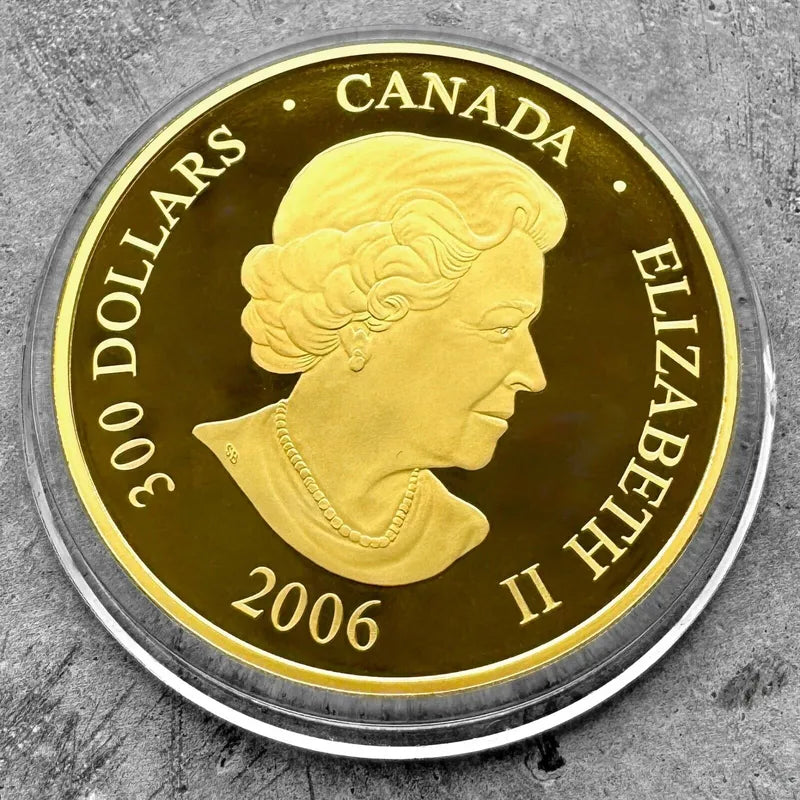2006 Crystal Snowflake $300 Canada 14KT Gold Coin - Complete Set - Low Mintage