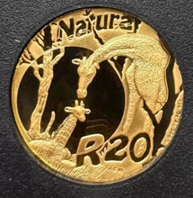 Load image into Gallery viewer, 2006 South Africa Natura Proof Gold 4 Coin Set 1.85 oz - Giraffe
