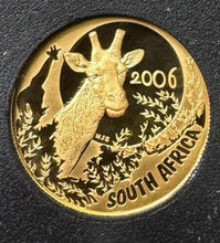 Load image into Gallery viewer, 2006 South Africa Natura Proof Gold 4 Coin Set 1.85 oz - Giraffe
