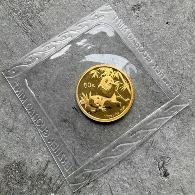 2007 Gold Panda 1/10 oz Gold .9999+ Fine 10 Yuan Sealed