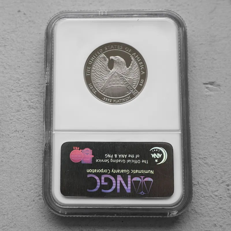 2007 Platinum Eagle 1/2 oz .9995 Fine $50 1/2oz NGC Proof 70