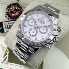 2007 Rolex Daytona 116520 White Dial Box Booklets - Unpolished!