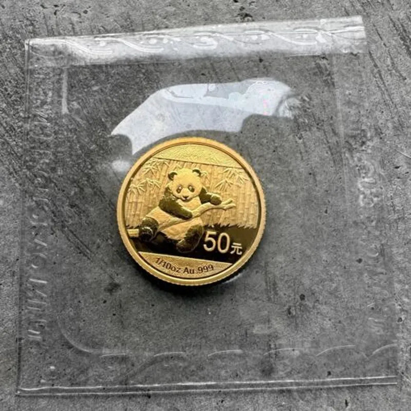 2008 Gold Panda 1/10 oz Gold .9999+ Fine 10 Yuan Sealed