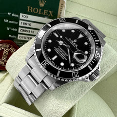 2008 Rolex Submariner Stainless Steel - Box and Papers 16610 T - Serviced