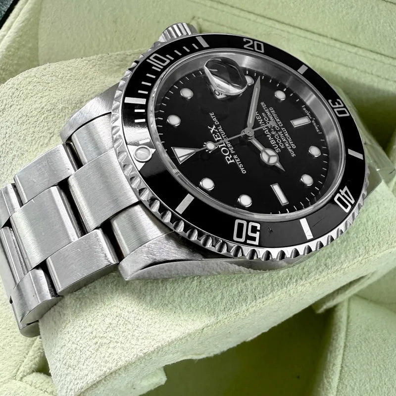 2008 Rolex Submariner Stainless Steel - Box and Papers 16610 T - Serviced