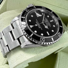Load image into Gallery viewer, 2008 Rolex Submariner Stainless Steel - Box and Papers 16610 T - Serviced
