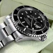 Load image into Gallery viewer, 2008 Rolex Submariner Stainless Steel - Box and Papers 16610 T - Serviced

