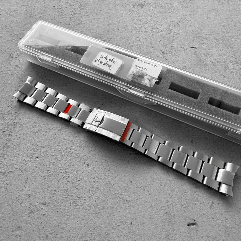2008 Original Rolex 78490 Stainless Oyster Bracelet 116520 Daytona NOS Stickers