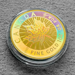 2009 Canada 1 oz .9999 Maple Leaf Gold - Hologram 750 Mintage